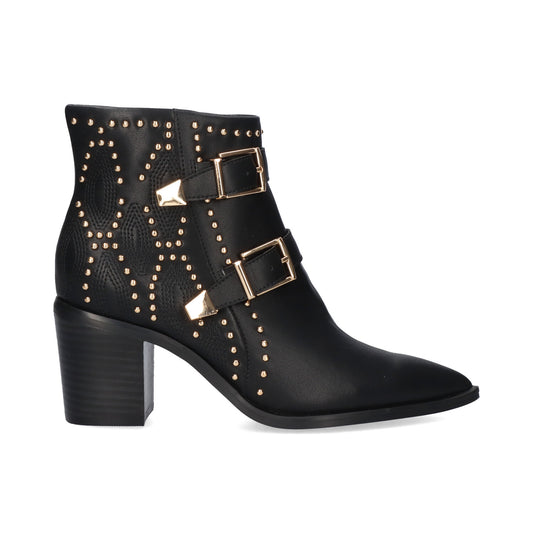 BOTINS BEFREE - NAPOLES-022 BLACK/GOLD
