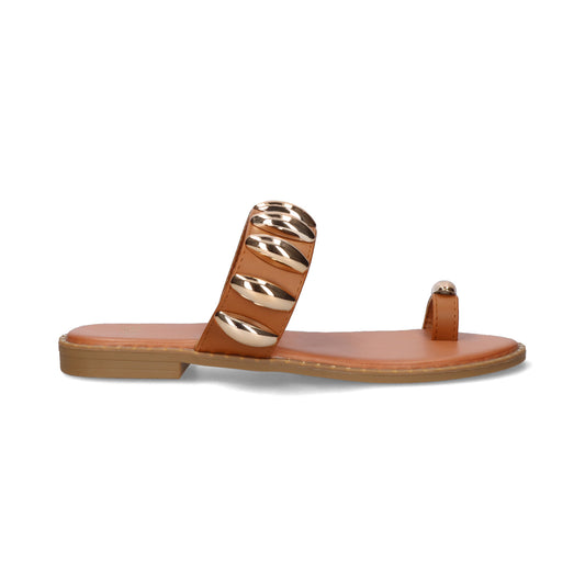 SANDALIAS EXE P4015-12 TAN