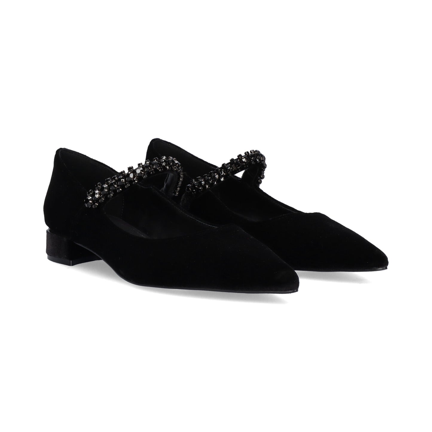 SAPATOS PLOY 353 - VELVET BLACK