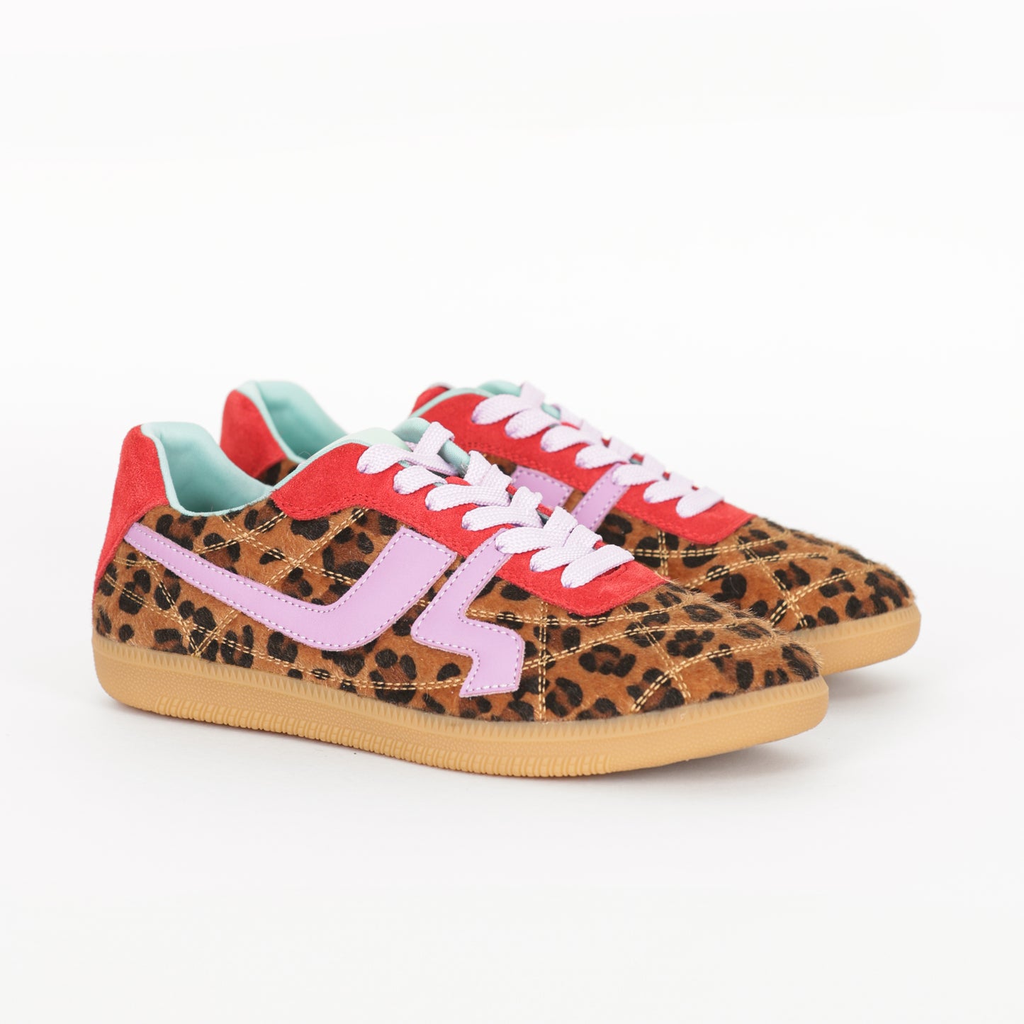 SAPATILHAS ABF-97 SASHA LEOPARD/PINK