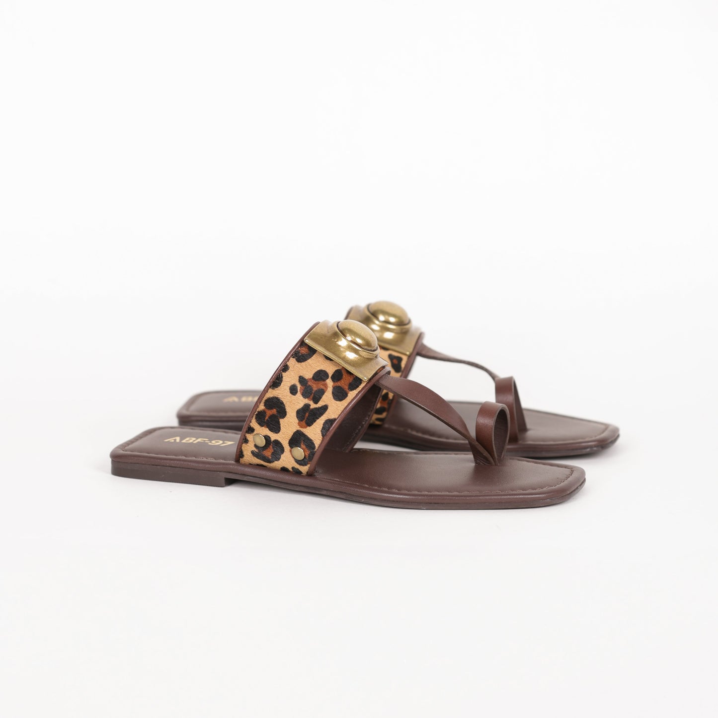 SANDALIAS ABF-97 KS.26.27 DARK/BEIGE LEO
