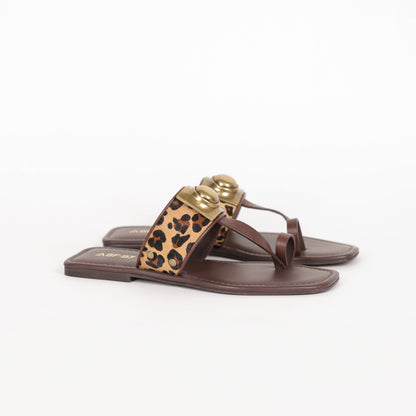 SANDALIAS ABF-97 KS.26.27 DARK/BEIGE LEO