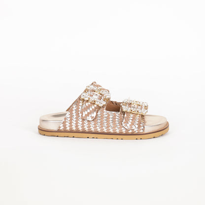 SANDALIAS ABF-97 BALI-400 TAUPE/GOLD