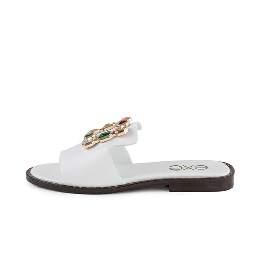 SANDALIAS EXE RIGA 640 WHITE