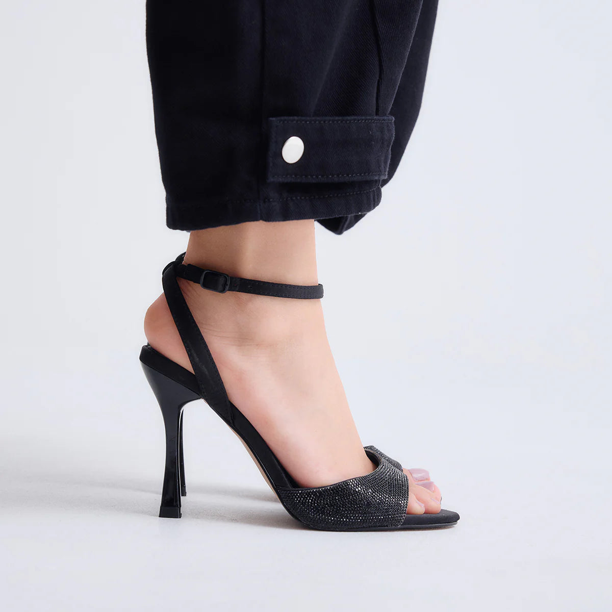 SANDALIAS EXE SILVER-636 BLACK