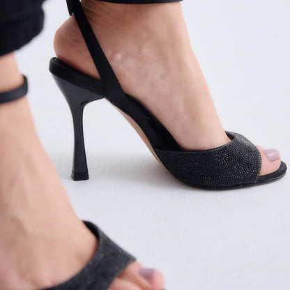 SANDALIAS EXE SILVER-636 BLACK