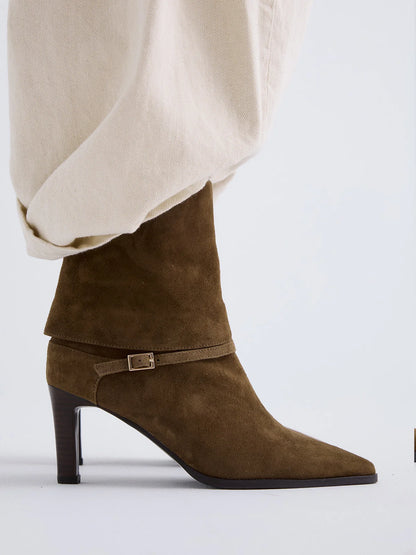BOTINS BEFREE SIRA-314 TAUPE