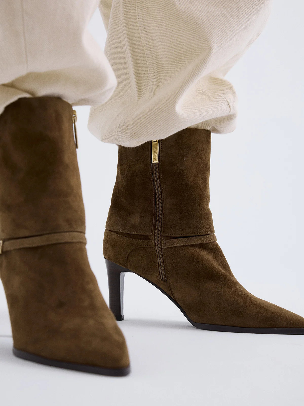 BOTINS BEFREE SIRA-314 TAUPE