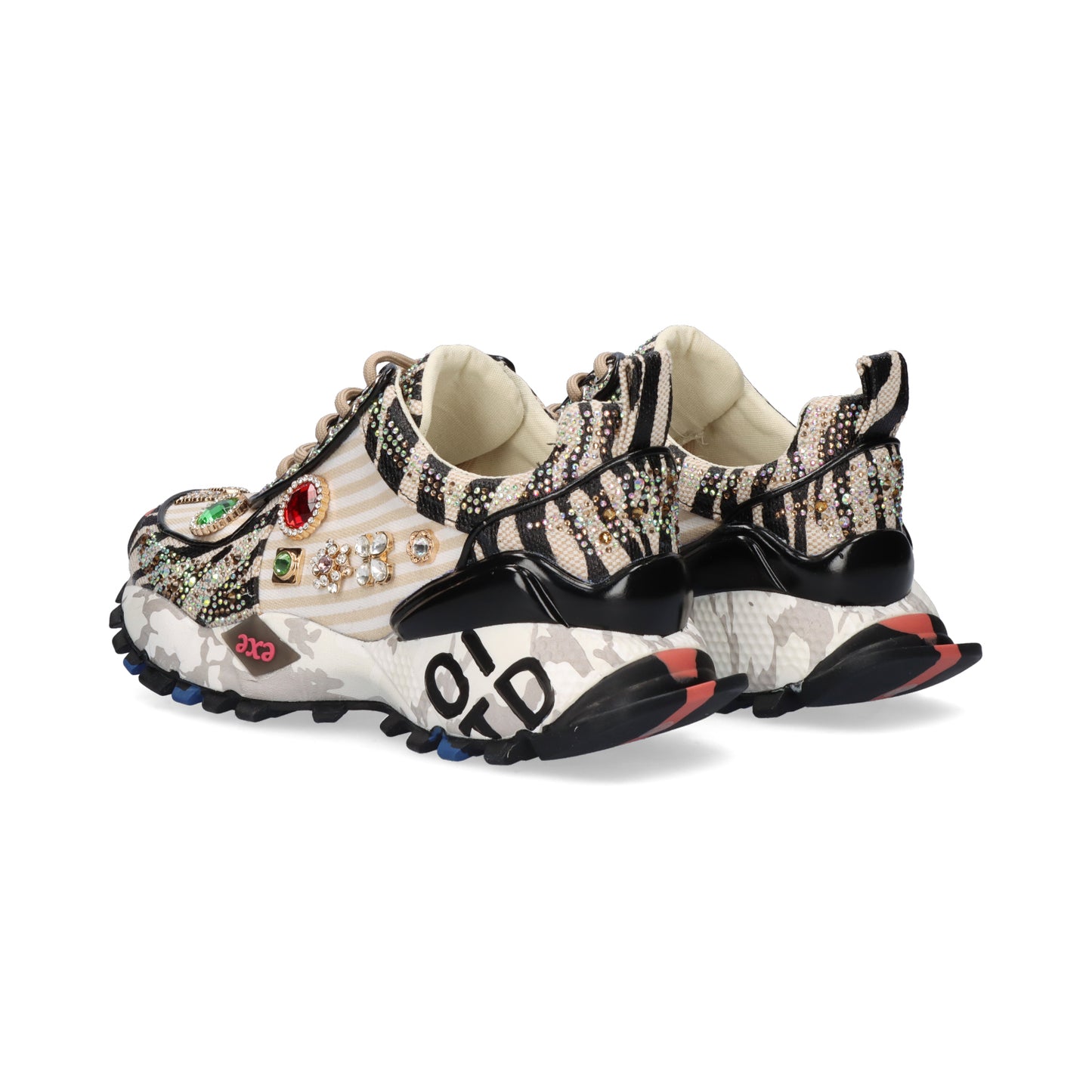 SAPATILHA EXE SY24-6 BEIGE/BLACK