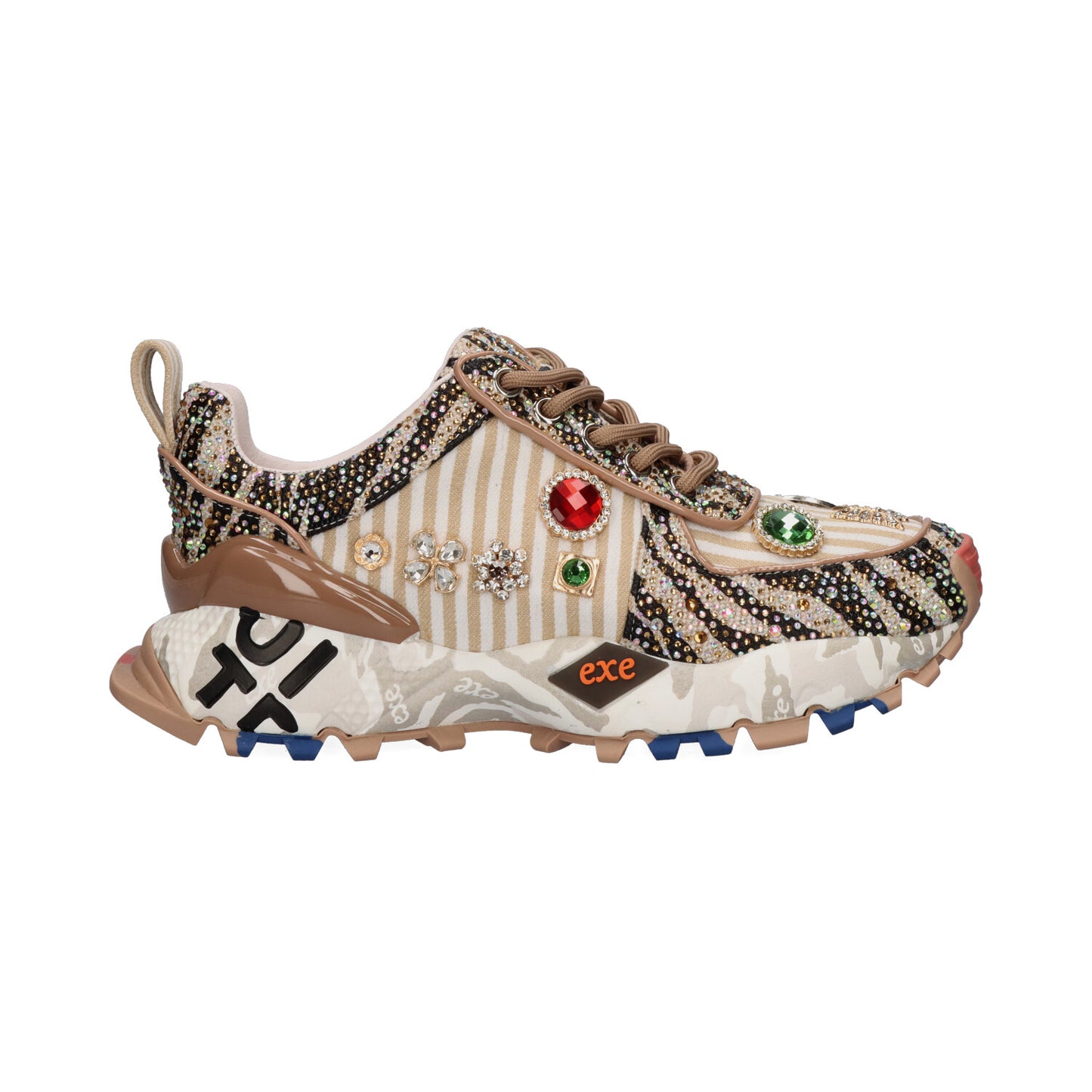 SAPATILHA EXE SY24-6 CAMEL/BLACK