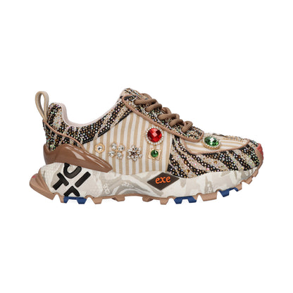 SAPATILHA EXE SY24-6 CAMEL/BLACK