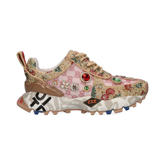 SAPATILHA EXE SY24-6 PINK/TAUPE