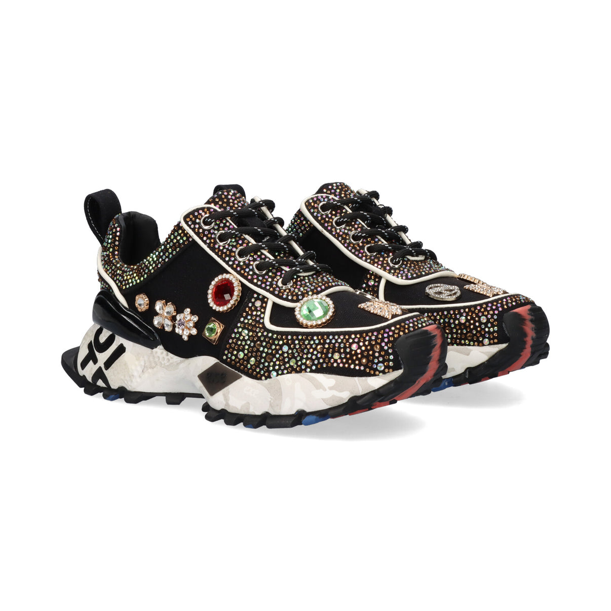 Exé sneaker SY24-6- green/black