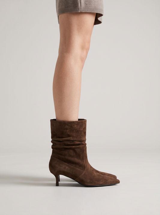 BOTINS ABF-97 V1523-215-2 BROWN SUEDE