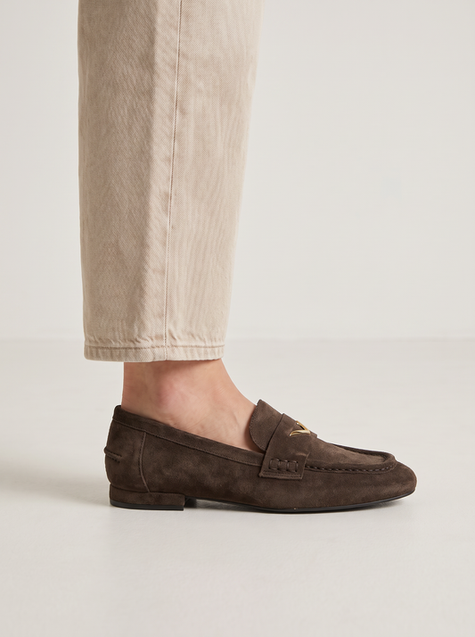 MOCASSINS ABF-97 V2571-95-2 COFFEE