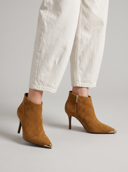 BOTINS ABF-97 V2578-95-2 CAMEL SUEDE