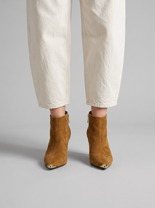BOTINS ABF-97 V2578-95-2 CAMEL SUEDE
