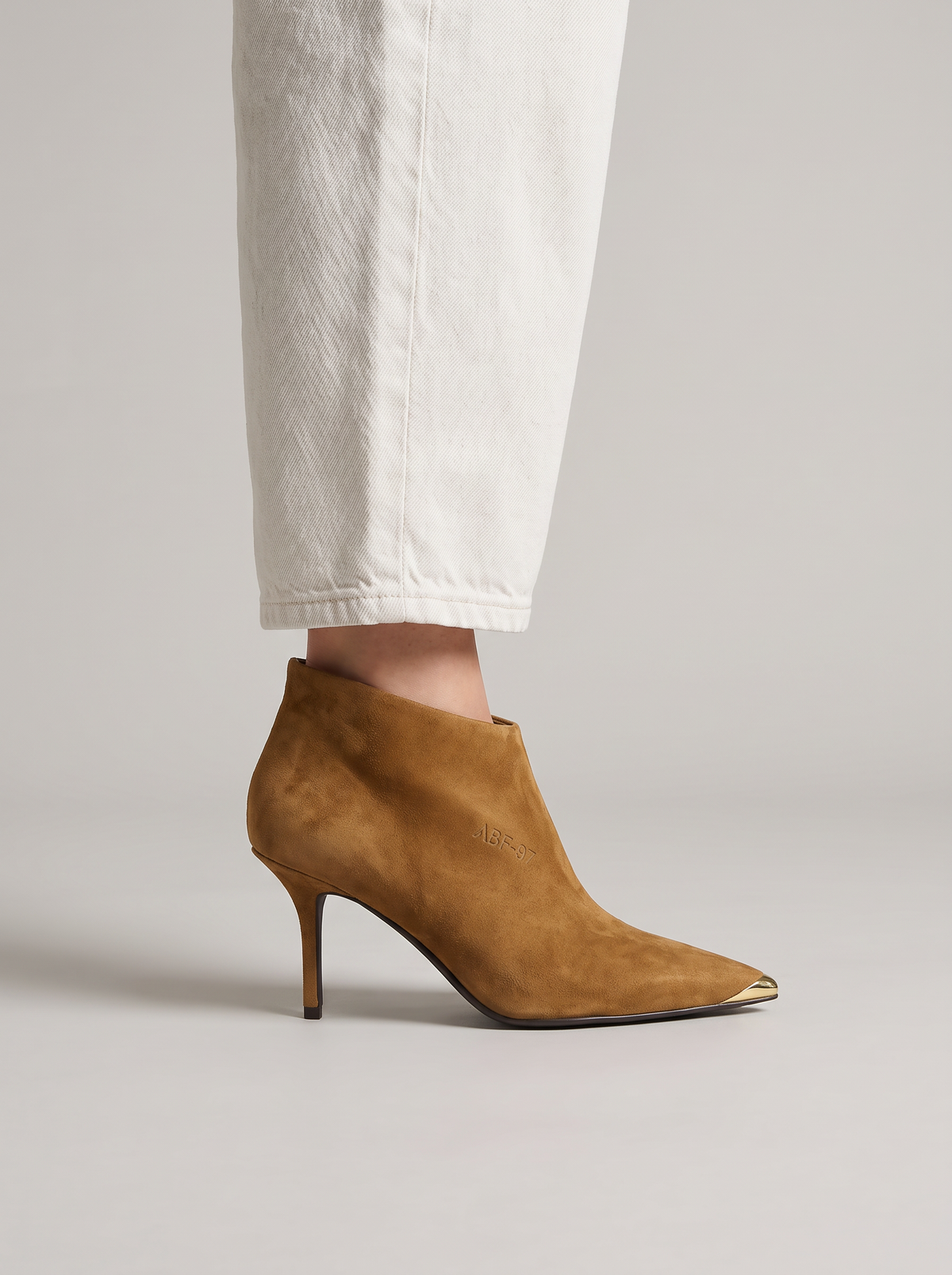 BOTINS ABF-97 V2578-95-2 CAMEL SUEDE