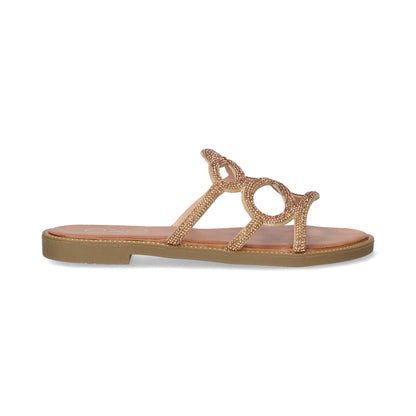 SANDALIAS EXE WF3374-617 ROSE/GOLD