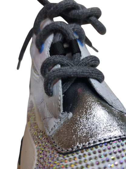 D-3020-8A SILVER/WHITE
