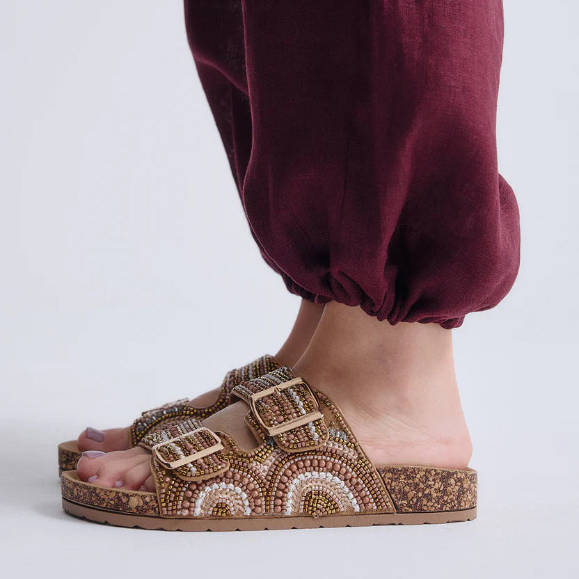SANDALIAS EXE YT4040-13 STRASS CAMEL