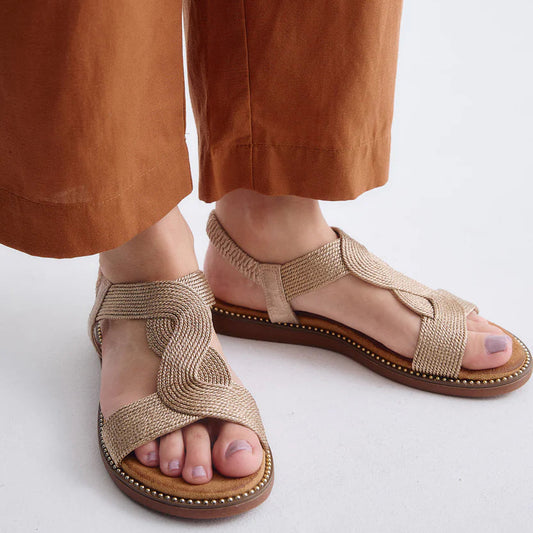 SANDALIAS EXE ZF1982-HA11 ROSE/GOLD