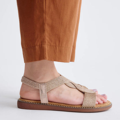 SANDALIAS EXE ZF1982-HA11 ROSE/GOLD