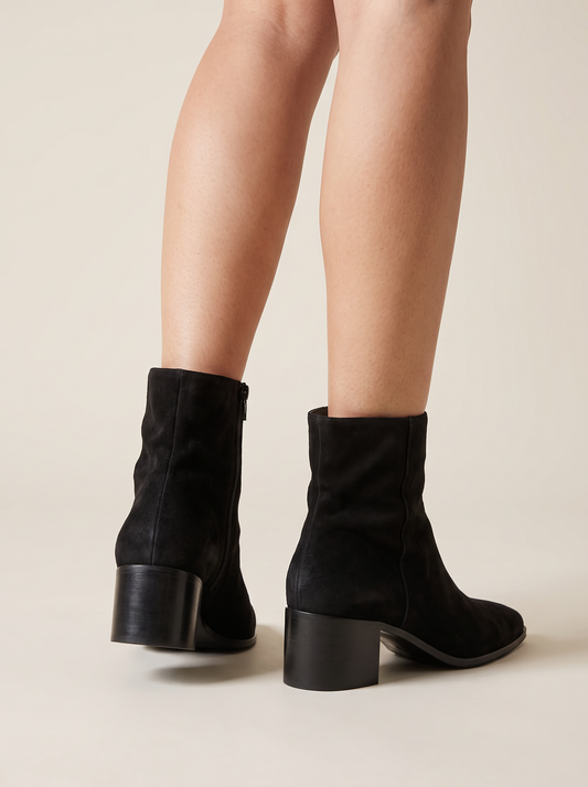 BOTINS ABF-97 ZY24135 BLACK SUEDE
