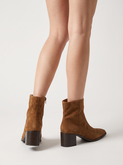 BOTINS ABF-97 ZY24135-1 TAUPE SUEDE