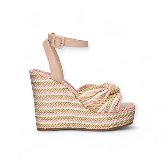 SANDALIA EXE NAOMI-937 PINK/BEIGE